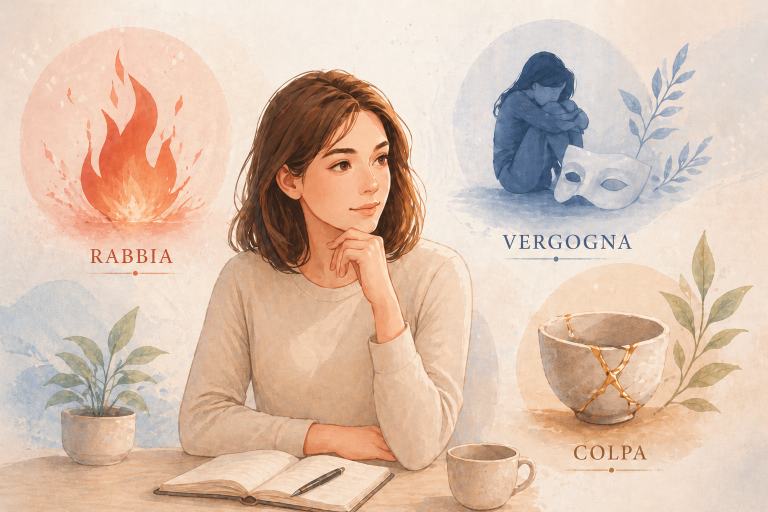 Copertina dell'articolo su colpa, vergogna e rabbia